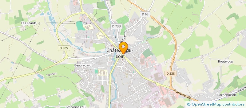 localisation de l'entreprise MONSIEUR SEBASTIEN LEFEVRE  MONTVAL-SUR-LOIR