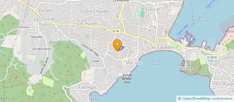 localisation de l'entreprise MONSIEUR SEBASTIEN LEGRAND  LA SEYNE-SUR-MER
