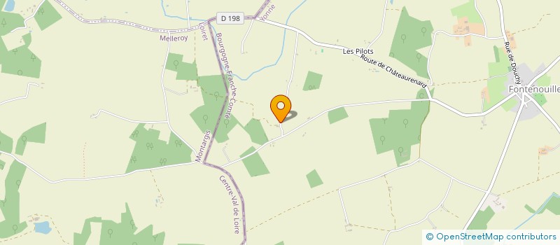 localisation de l'entreprise MONSIEUR SEBASTIEN LEGRAS à CHARNY OREE DE PUISAYE