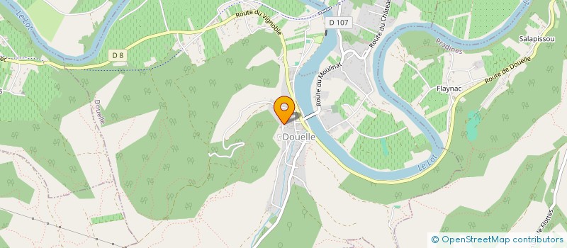 localisation de l'entreprise MONSIEUR SEBASTIEN LEGROS  DOUELLE