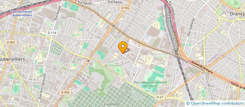 localisation de l'entreprise MONSIEUR SEBASTIEN LEHOUX à BOBIGNY