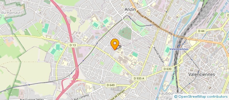 localisation de l'entreprise MONSIEUR SEBASTIEN LEHU  VALENCIENNES