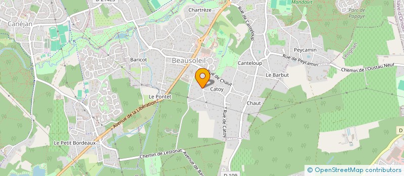 localisation de l'entreprise MONSIEUR SEBASTIEN LEITE MACHADO  GRADIGNAN