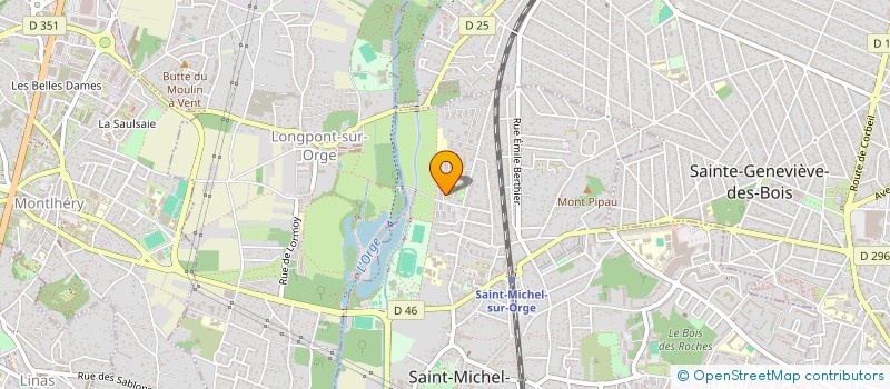 localisation de l'entreprise MONSIEUR SEBASTIEN LEJEUNE à SAINT-MICHEL-SUR-ORGE