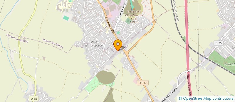 localisation de l'entreprise MONSIEUR SEBASTIEN LELIEUX  NUX-LES-MINES