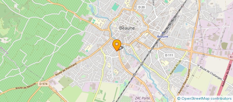 localisation de l'entreprise MONSIEUR SEBASTIEN LELIEVRE à BEAUNE