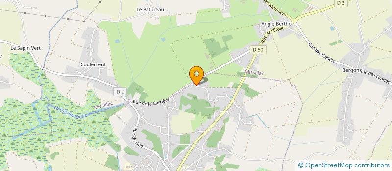 localisation de l'entreprise MONSIEUR SEBASTIEN LELIEVRE  LA CHAPELLE-DES-MARAIS