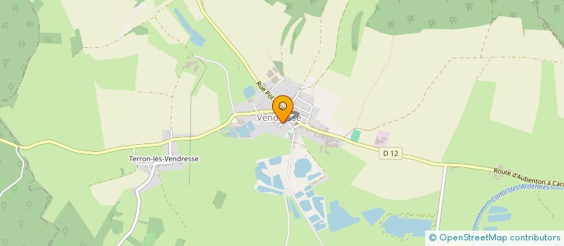 localisation de l'entreprise MONSIEUR SEBASTIEN LELONG à VENDRESSE