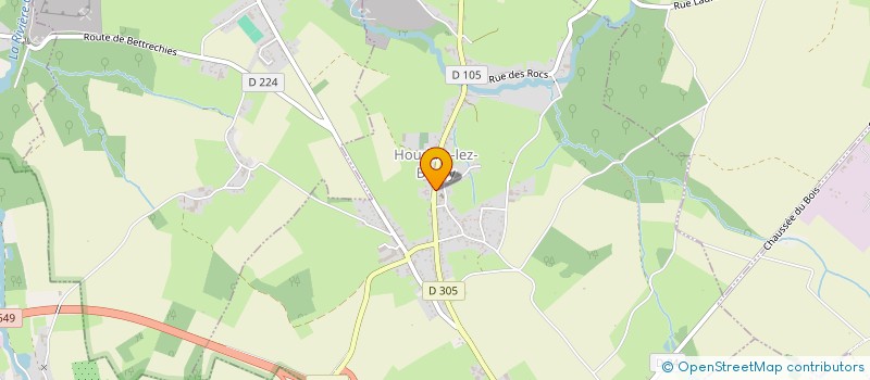 localisation de l'entreprise MONSIEUR SEBASTIEN LEMAIRE à HOUDAIN-LEZ-BAVAY