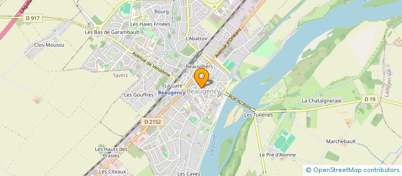 localisation de l'entreprise MONSIEUR SEBASTIEN LEMARE à BEAUGENCY