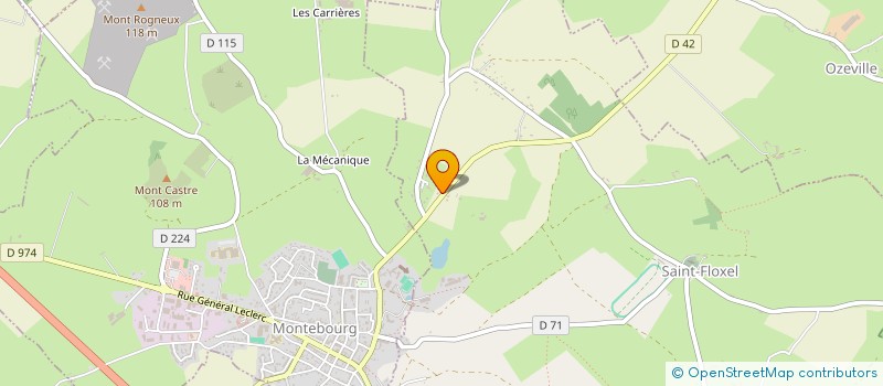 localisation de l'entreprise MONSIEUR SEBASTIEN LEMARINEL  SAINT-FLOXEL