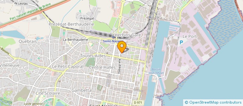 localisation de l'entreprise MONSIEUR SEBASTIEN LEMER  SAINT-NAZAIRE