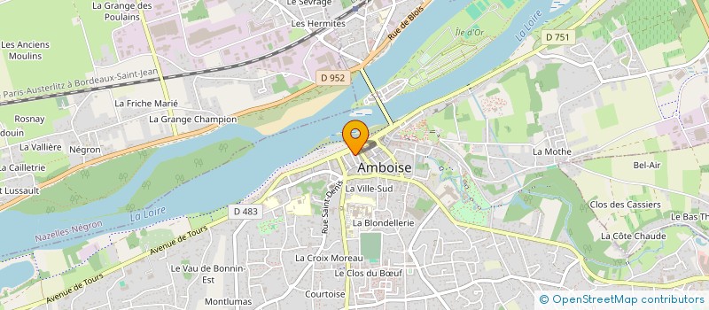 localisation de l'entreprise MONSIEUR SEBASTIEN LEMESLE  AMBOISE