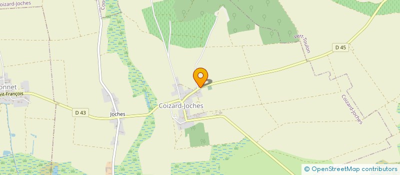 localisation de l'entreprise MONSIEUR SEBASTIEN LEMOINE  COIZARD-JOCHES