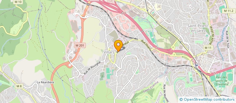 localisation de l'entreprise MONSIEUR SEBASTIEN LENTILLON  VILLARS