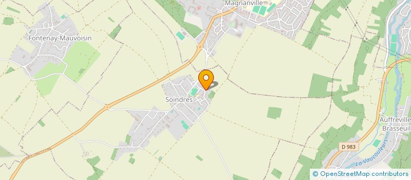 localisation de l'entreprise MONSIEUR SEBASTIEN LEONARDI  SOINDRES