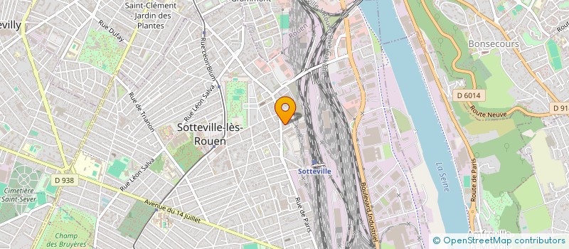 localisation de l'entreprise MONSIEUR SEBASTIEN LEPARC à SOTTEVILLE-LES-ROUEN