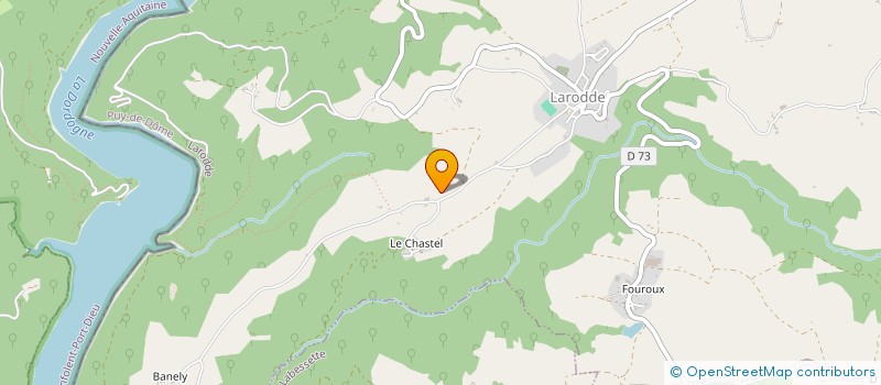 localisation de l'entreprise MONSIEUR SEBASTIEN LEPEYTRE  LARODDE