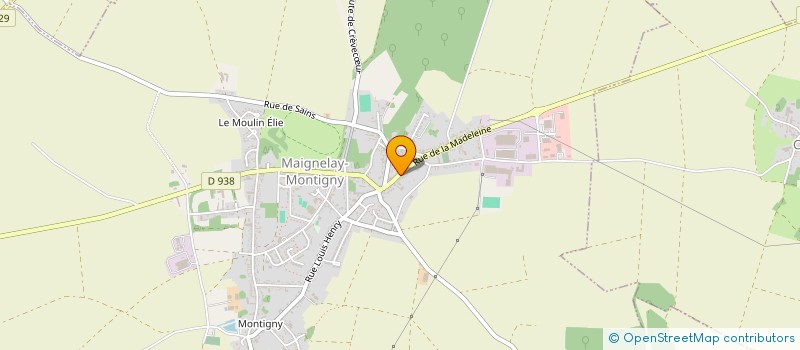 localisation de l'entreprise MONSIEUR SEBASTIEN LEPICIER à MAIGNELAY-MONTIGNY