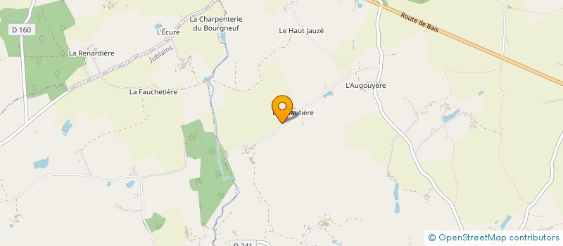 localisation de l'entreprise MONSIEUR SEBASTIEN LERICHE à TRANS