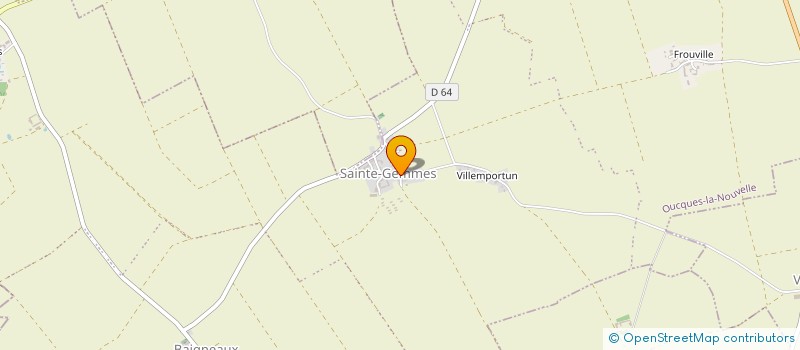 localisation de l'entreprise MONSIEUR SEBASTIEN LEROUX  OUCQUES LA NOUVELLE