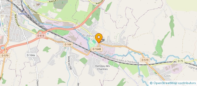 localisation de l'entreprise MONSIEUR SEBASTIEN LEROY  BEUVILLERS