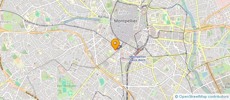 localisation de l'entreprise MONSIEUR SEBASTIEN LESAGE à MONTPELLIER