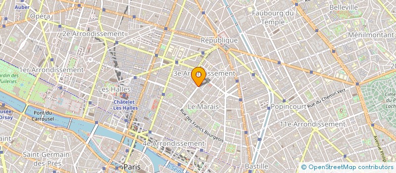 localisation de l'entreprise MONSIEUR SEBASTIEN LESAINT à PARIS