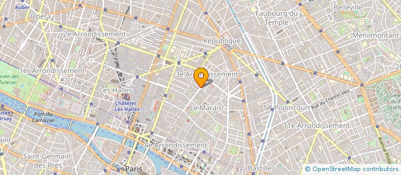 localisation de l'entreprise MONSIEUR SEBASTIEN LESAINT à PARIS