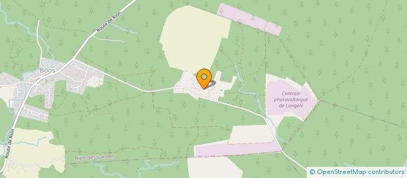 localisation de l'entreprise MONSIEUR SEBASTIEN LESPERON  RION-DES-LANDES