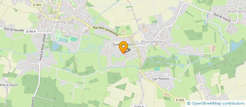 localisation de l'entreprise MONSIEUR SEBASTIEN LESPERRES  CYSOING