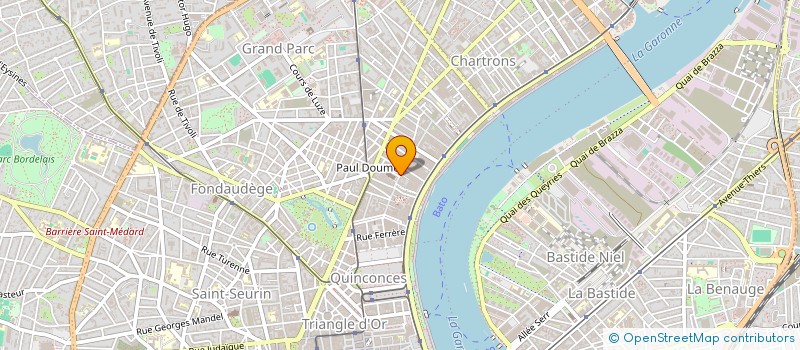 localisation de l'entreprise MONSIEUR SEBASTIEN LESTAGE à BORDEAUX