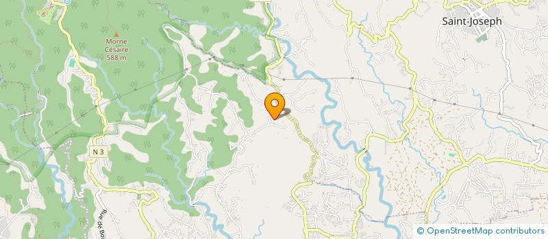 localisation de l'entreprise MONSIEUR SEBASTIEN LETANG  FORT DE FRANCE