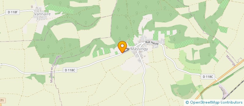 localisation de l'entreprise MONSIEUR SEBASTIEN LETERRIER  MASSINGY