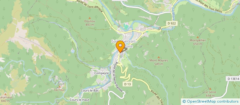 localisation de l'entreprise MONSIEUR SEBASTIEN LETOUZEY  SAINT-GERVAIS-SUR-MARE