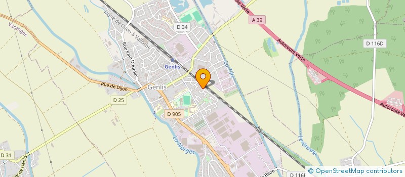 localisation de l'entreprise MONSIEUR SEBASTIEN LEVITTE  GENLIS