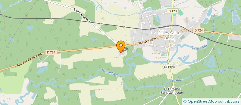 localisation de l'entreprise MONSIEUR SEBASTIEN LHERMINIER  SELLES-SAINT-DENIS