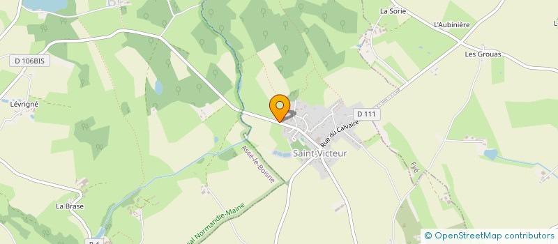 localisation de l'entreprise MONSIEUR SEBASTIEN LHUISSIER  SAINT-VICTEUR