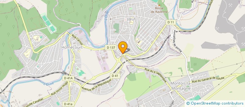 localisation de l'entreprise MONSIEUR SEBASTIEN LIDEO  JUF