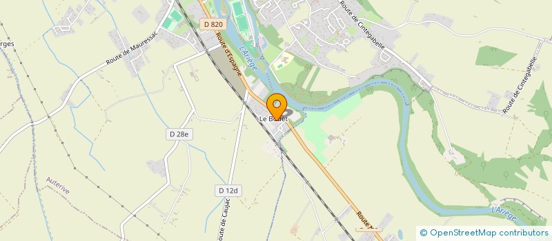 localisation de l'entreprise MONSIEUR SEBASTIEN LIESTAL  AUTERIVE