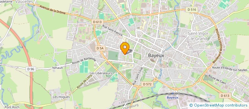 localisation de l'entreprise MONSIEUR SEBASTIEN LIETOT  BAYEUX