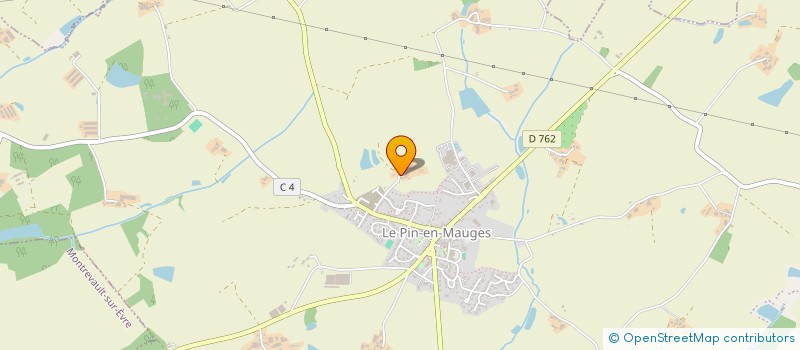 localisation de l'entreprise MONSIEUR SEBASTIEN LIGEON à BEAUPREAU-EN-MAUGES