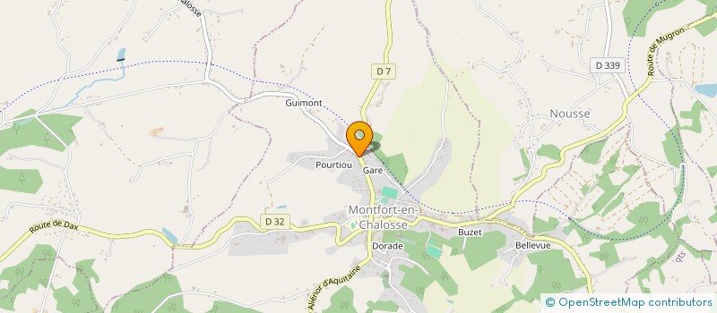 localisation de l'entreprise MONSIEUR SEBASTIEN LINAIRE  MONTFORT-EN-CHALOSSE