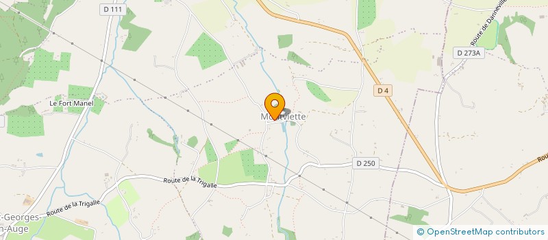 localisation de l'entreprise MONSIEUR SEBASTIEN LINANT  SAINT-PIERRE-EN-AUGE