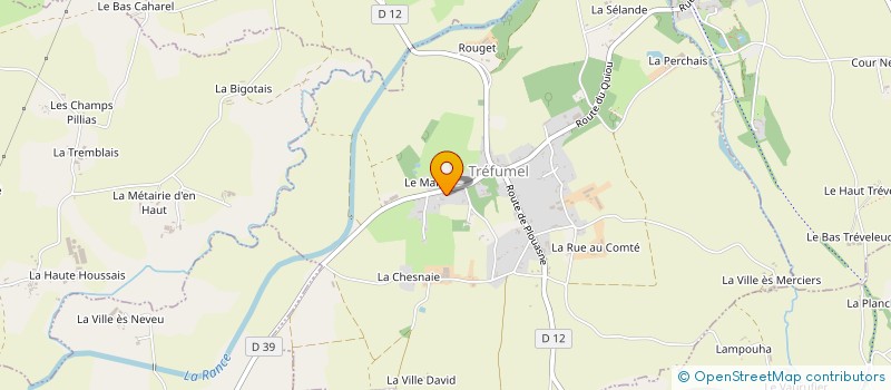 localisation de l'entreprise MONSIEUR SEBASTIEN LIOPE  TREFUMEL