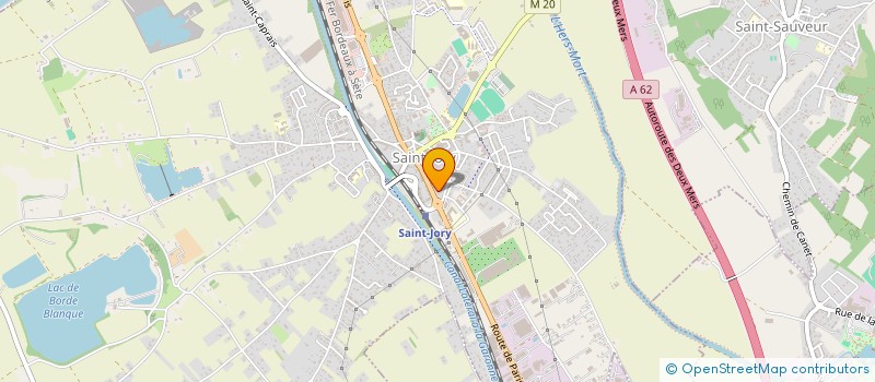 localisation de l'entreprise MONSIEUR SEBASTIEN LIVERATO  SAINT-JORY