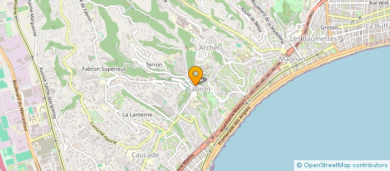 localisation de l'entreprise MONSIEUR SEBASTIEN LO RE  NICE