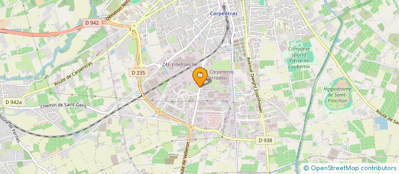 localisation de l'entreprise MONSIEUR SEBASTIEN LOEVE  CARPENTRAS