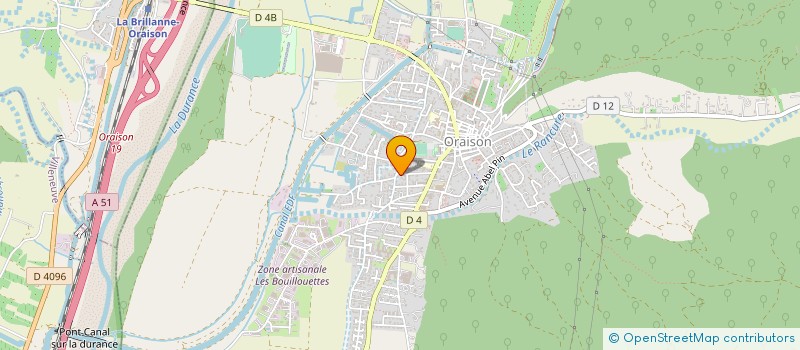 localisation de l'entreprise MONSIEUR SEBASTIEN LOMBARD à ORAISON