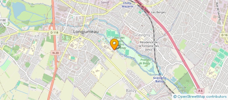 localisation de l'entreprise MONSIEUR SEBASTIEN LOMBARDO à LONGJUMEAU